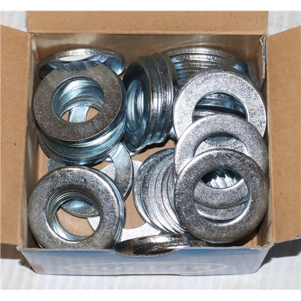 50 COUNT FULLER 125A-ZN M24(25) PLATED FLAT WASHER