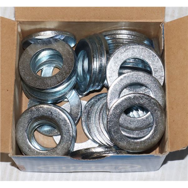 50 COUNT FULLER 125A-ZN M24(25) PLATED FLAT WASHER