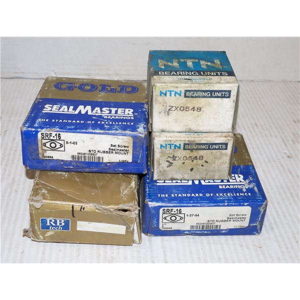 SMALL FLAT OF ASSORTED BEARINGS