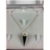 Image 2 : Smoky Quartz Pendant Necklace. Retails $380.00