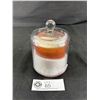 Image 1 : Lavender Candle w/ Crystals. Retails $180.00