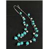 Image 2 : 2 Vintage Silvertone 20" Chain Necklaces - 1" Rhinestone Pendant, Clasp Marked 316L s.steel & Beaded