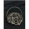 Image 2 : An Early Victorian 1840-50 Pierced Work Silver Basket