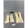 Image 1 : Occupied Japan Opera Glasses (As Found) and Womens Glove