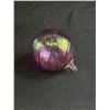 Image 2 : 2 Hand Blow Glass Christmas Balls