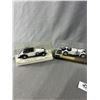 Image 2 : 4 Vintage Solido Made In France Die Cast Collector Cars In Acrylic Display Cases
