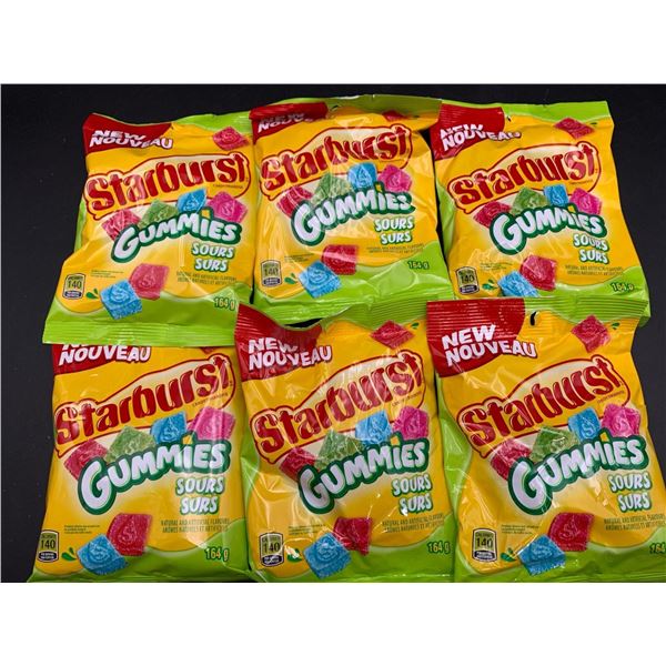 Starburst Gummies Sours (6 x 164g)