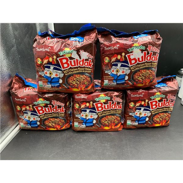 Yakisoba Buldak Hot Chicken Flavour Ramen (5 x 130g)