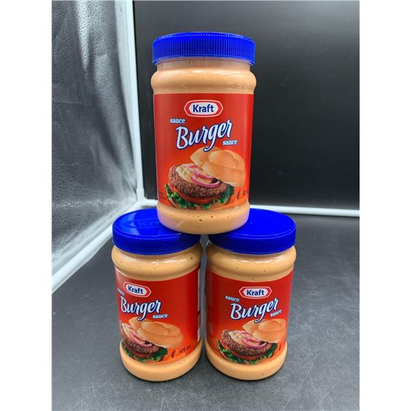 Kraft Burger Sauce (3 x 475ml)