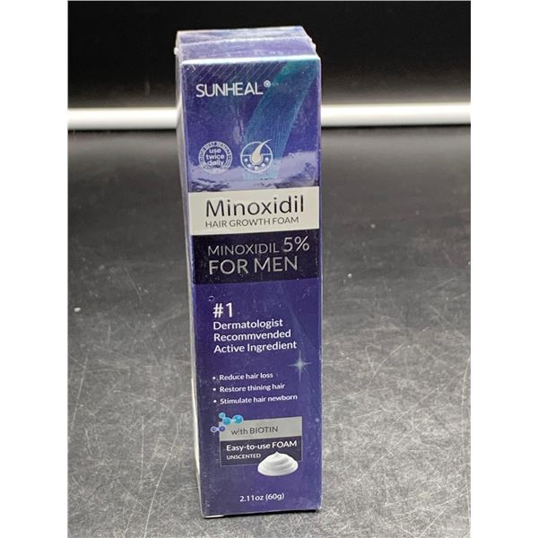 Sunheal Minoxidil for Men (60g) Hair Growth Unscented Foam
