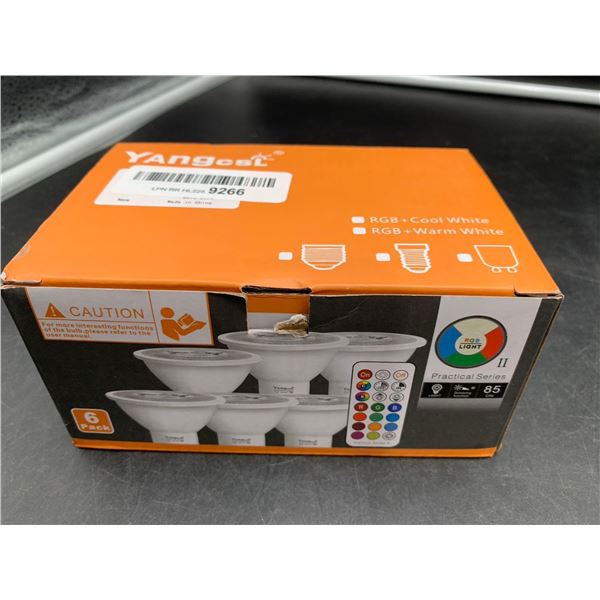 Yangcsl LED Bulbs and Remote Control