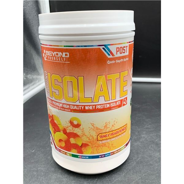 Beyond Yourself Isolate Whey Protein- Tangy Peach Ringz (848g)