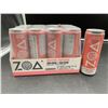 Image 1 : Zoa Zero Sugar, White Peach Energy Drink (12 x 355ml)