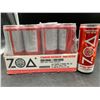 Image 1 : Zoa Strawberry Watermelon Energy Drink (12 x 355ml)