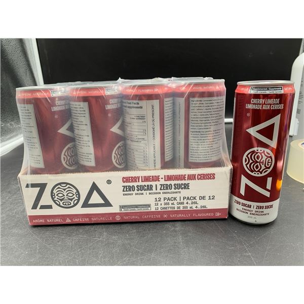 Zoa Cherry Limeade Energy Drink (12 x 355ml)