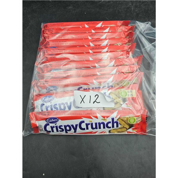 Cadbury Crispy Crunch Chocolate Bars 12 x 48g