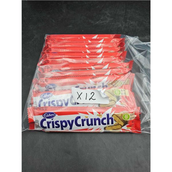 Cadbury Crispy Crunch Chocolate Bars 12 x 48g