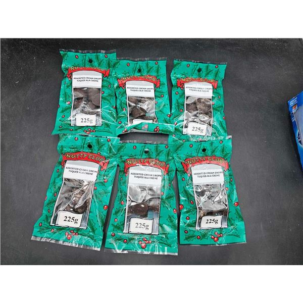 Nutty Club Assorted Cream Drops 225g x 6