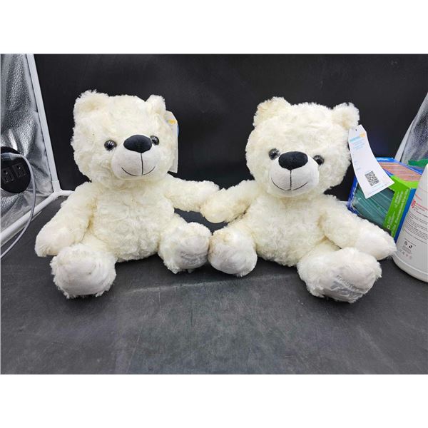 MMT Play to Give Bear, Ivory (2ct)