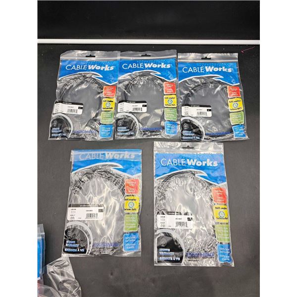 Cable Works USB Cable (5ct)