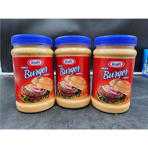 Kraft Burger Sauce (3 x 475ml)