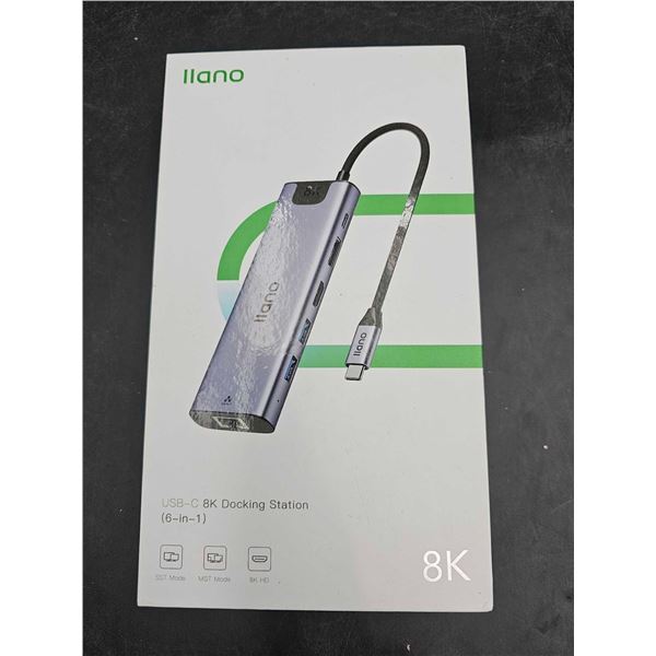 llano USB-C 8K Docking Station