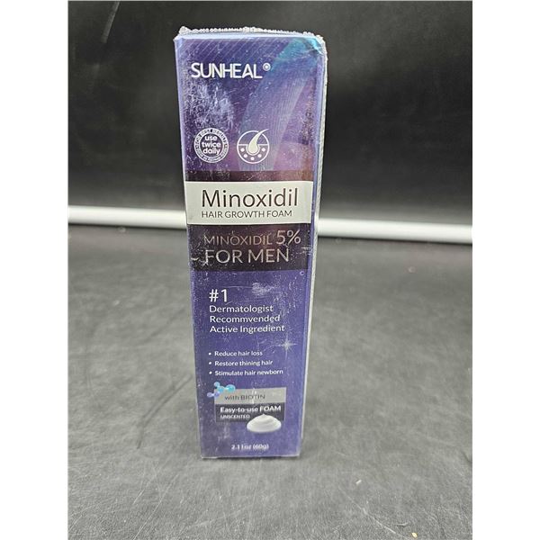 Sunheal Minoxidil for Men Hair Growth Foam (60g)