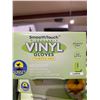 Image 3 : Smooth Touch Disposable Vinyl Gloves Powder-Free 100pc x 5 Box