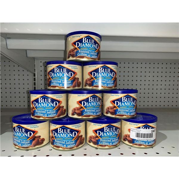 Blue Diamond Almonds Roasted Salted 170g x 10