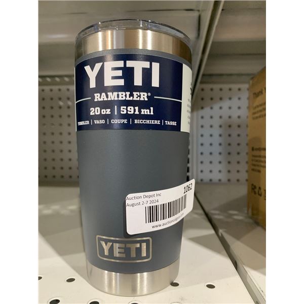 Yeti Rambler 20oz Tumbler with Magslider Lid