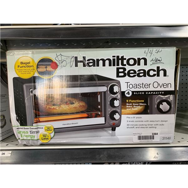 Hamilton Beach Toaster Oven
