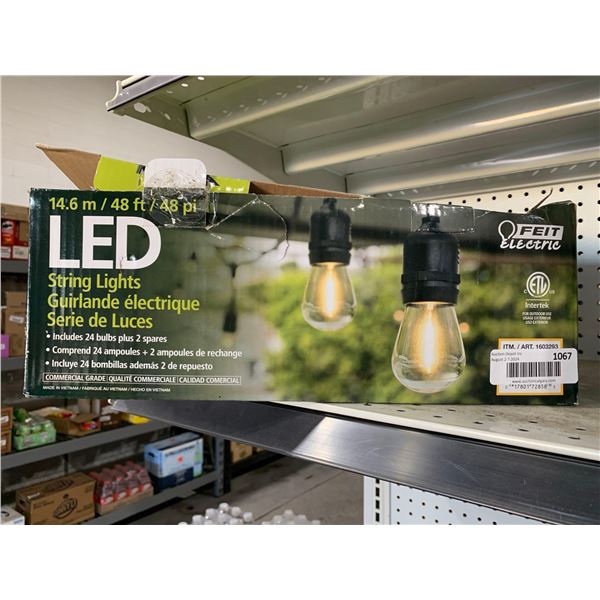 Feit Electric 48 Ft LED String Lights
