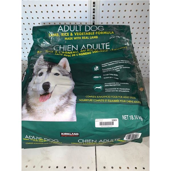 Kirkland Singnature Adult Dog Kibble 18.14 Kg