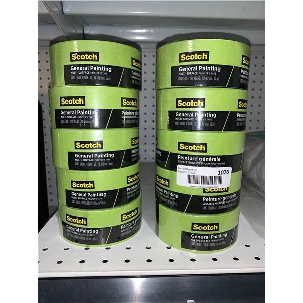 Scotch General Painting Multi-Surface painter's Tape 48mm x 55m x 10
