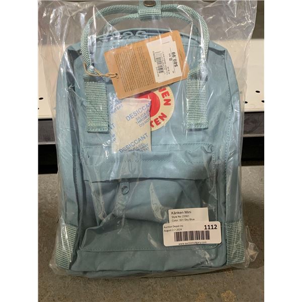 Fjallraven Kanken Mini Backpack Blue