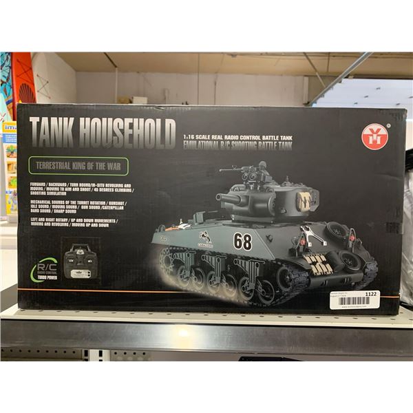 Tank Household 1:16 Scale Real RC Shooting Battle Tank