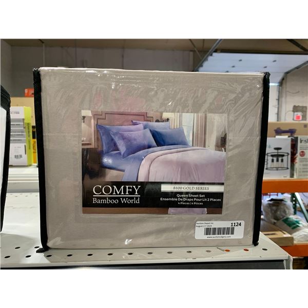 Comfy Bamboo World 8800 Gold Sheet Set 4 Pcs