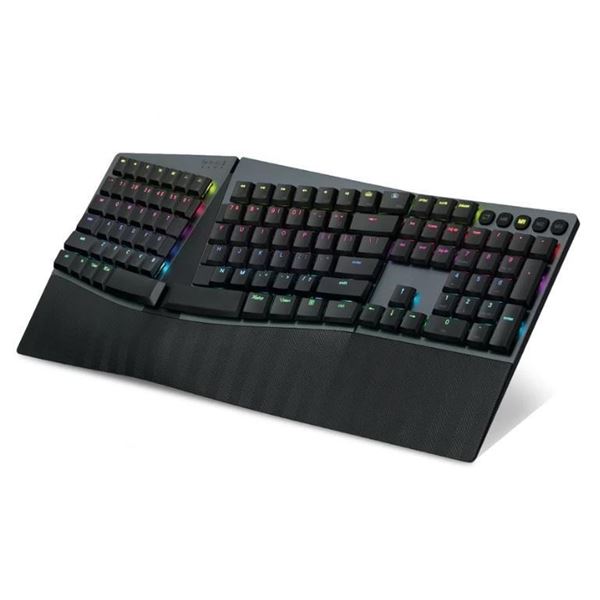 Perixx Periboard-835 Wireless Full-Sized Backlit Mechanical Ergonomic Keyboard