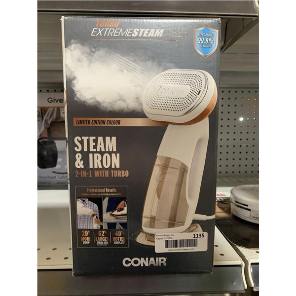 Turbo Extreme Steam & Iron 2 in 1 With Turbo