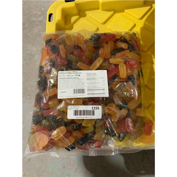 Clara Original Formula Winegums Candy 3 KG