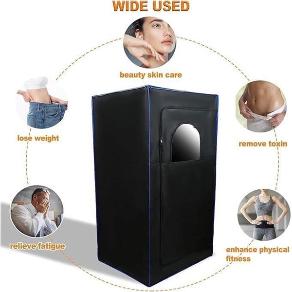 Sidasu Portable Steam Sauna  Full Size Steam Sauna,Portable Steam Sauna for Home, Portable Steam Sau