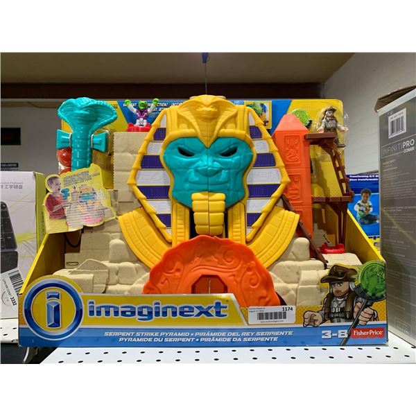 Fisher Price Imaginext Serpent Strike Pyramid