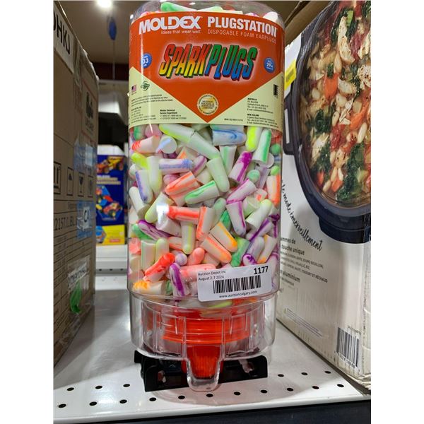 Moldex Plugstation Disposable Foam Earplugs SparkPlugs