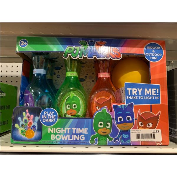 PJ Masks Night Time Bowling Set
