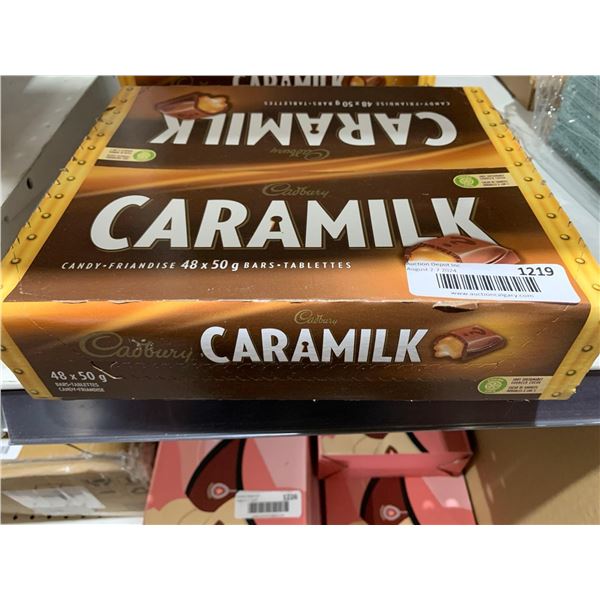 Cadbury Caramilk Chocolate Bars 48 x 50g