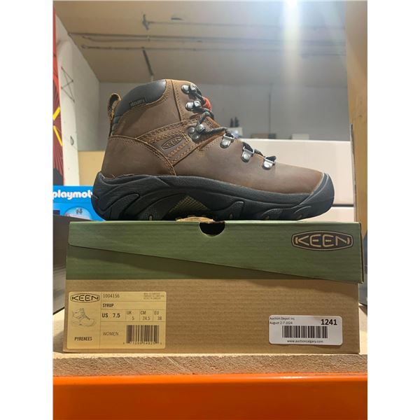 Keen Pyrenees Womens Size 7.5 Brown/Syrup Hiking Boots