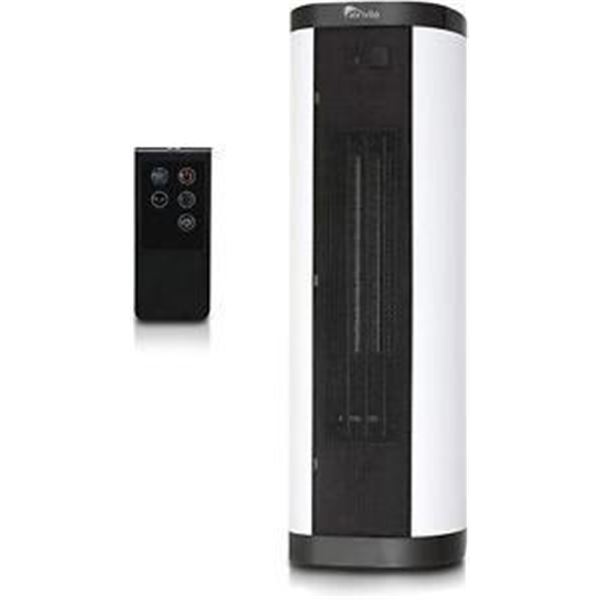 Senville 900W/1500W Tower Ceramic Heater/Fan w/ Remote