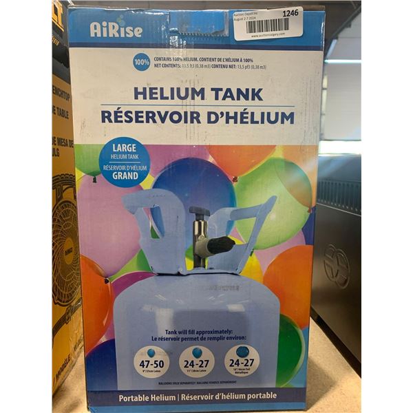 AiRise Large Portable Helium Tank For Balloons 13.5ft3