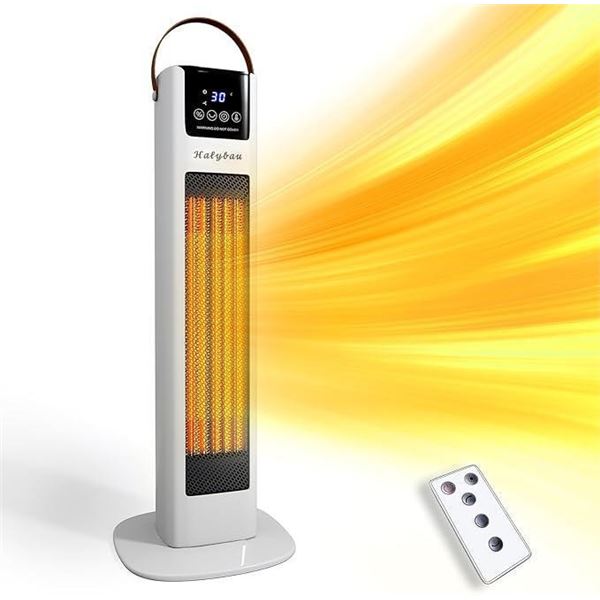 Halybau Touch Screen Ceramic Tower Heater 1500W