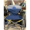 Image 3 : Timber Ridge Foldable Beach/Camping Chair w/ Folding Side Table & Drink Holder